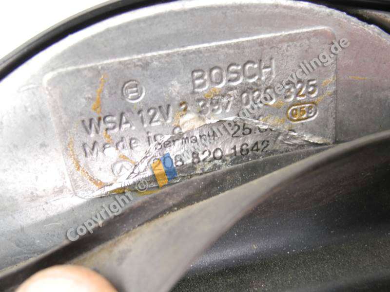 Mercedes Benz CLK C208 Bj.1998 Wischergetriebe 2088201642 Bosch 3391098329